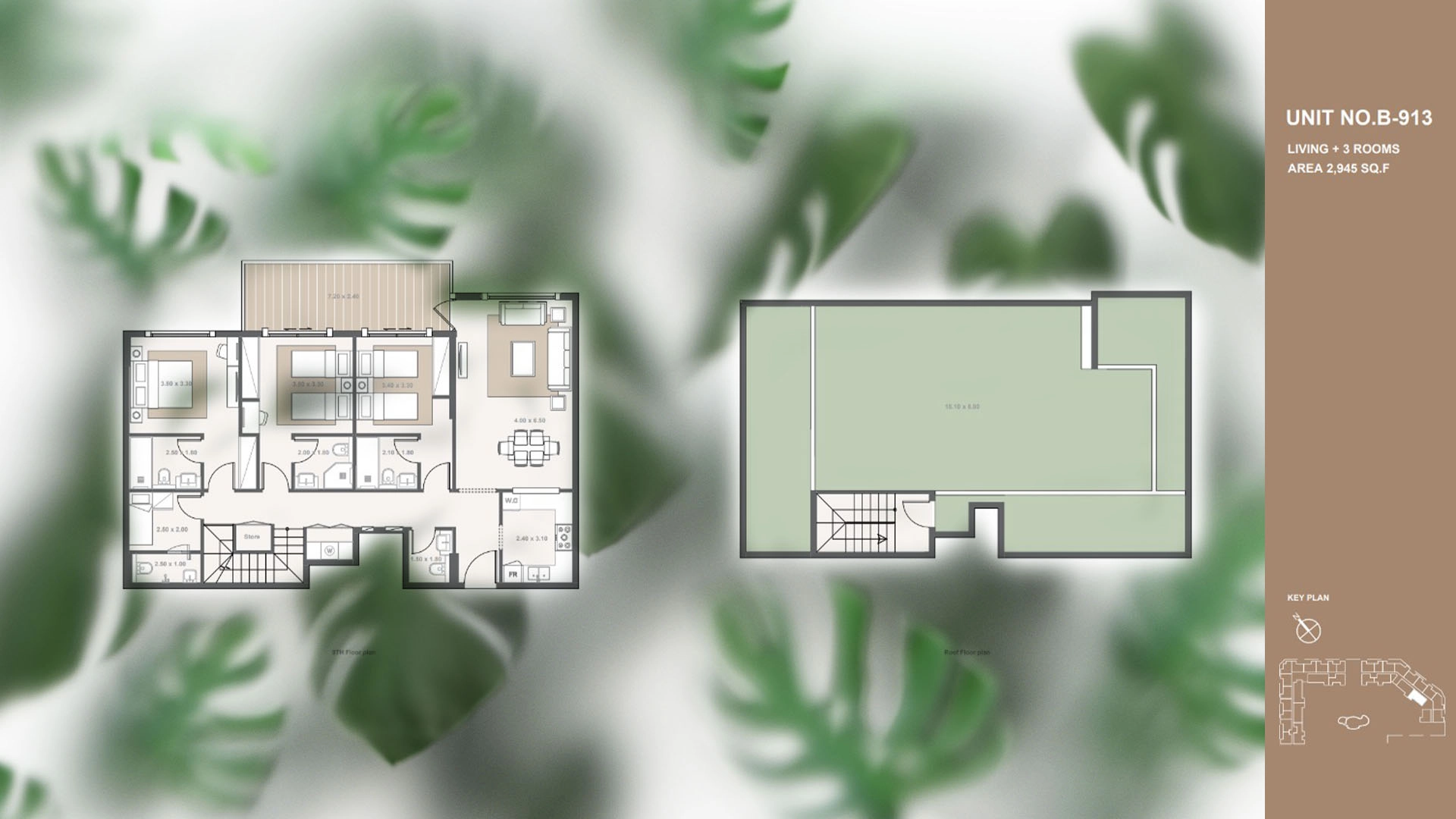 3 BR - Type A